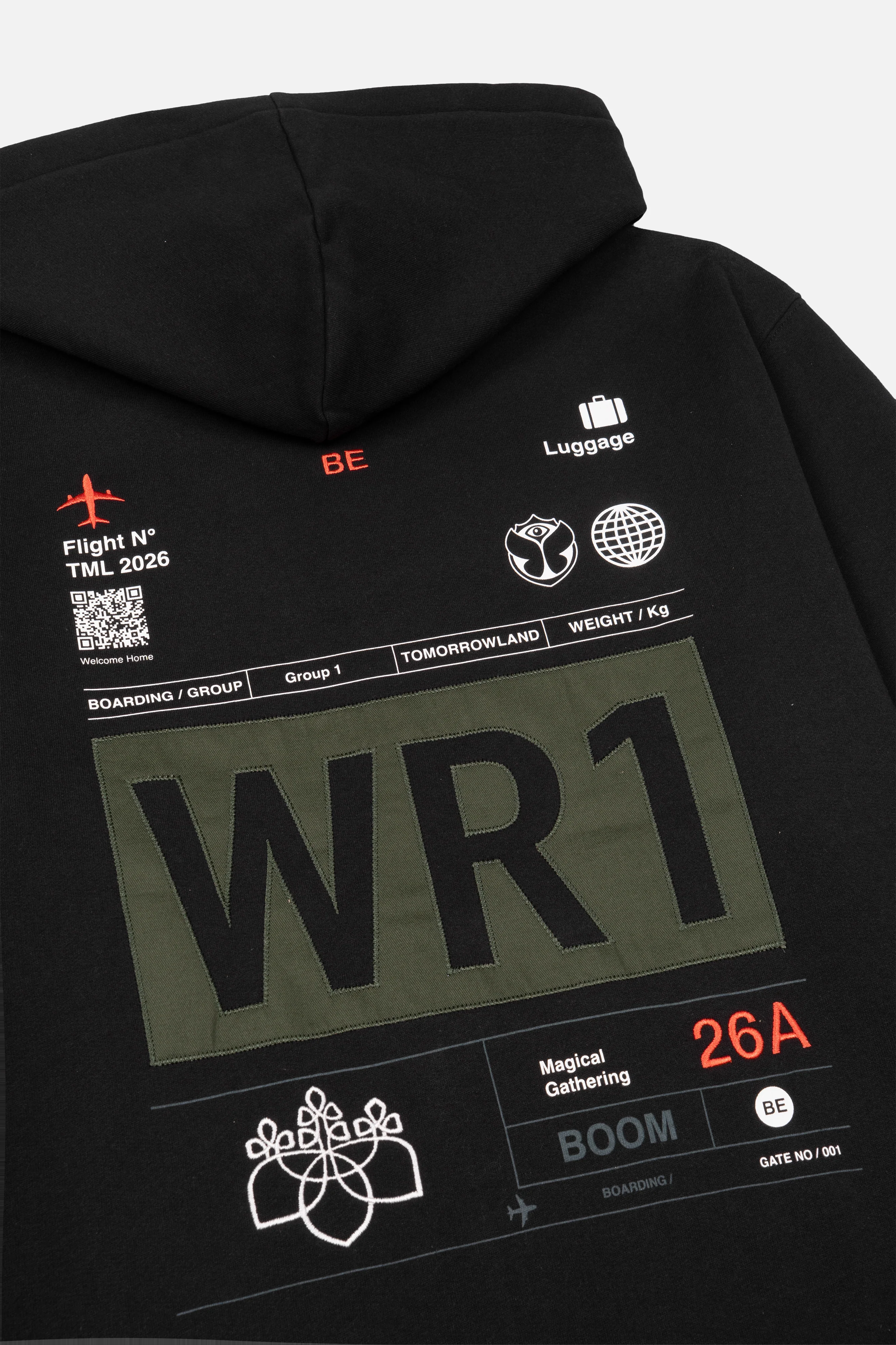 Boarding Pass Zip Hoodie - Image 3