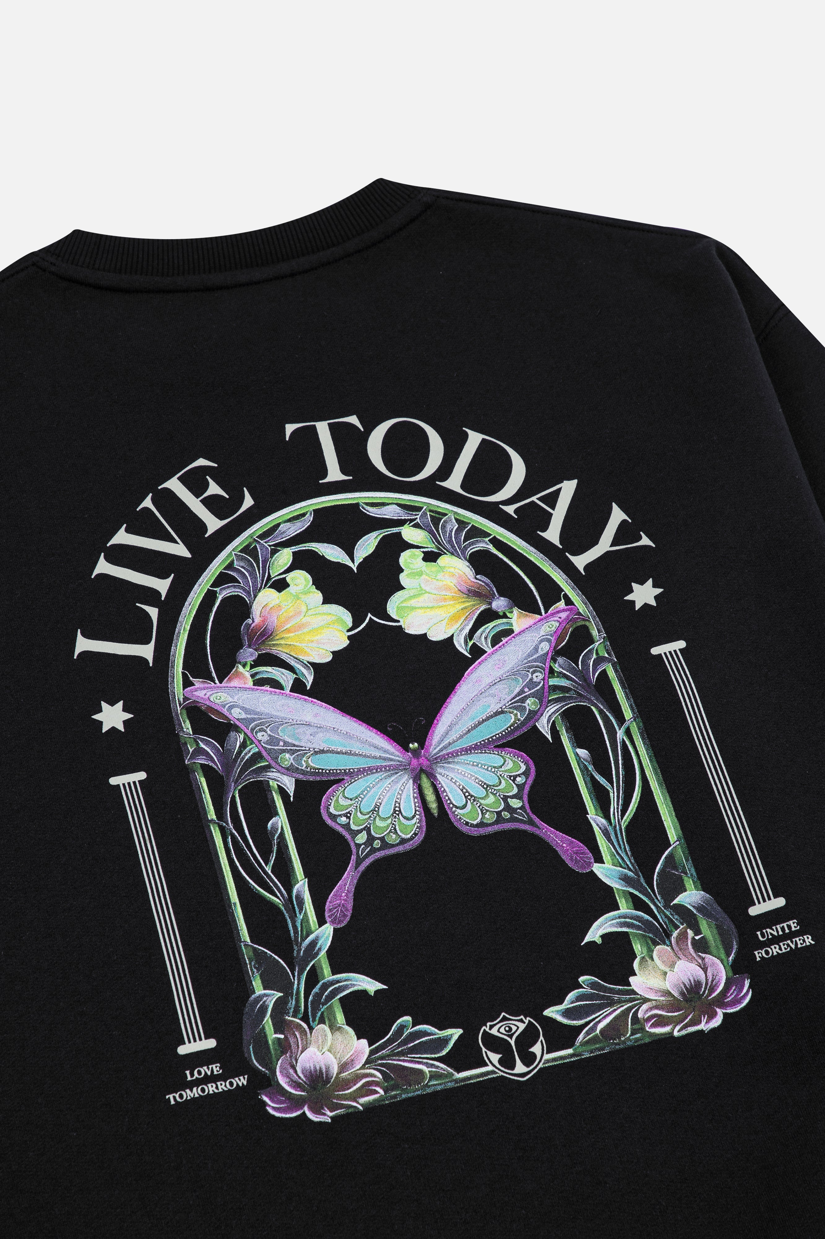 Butterfly Live Today Sweatshirt - Image 3