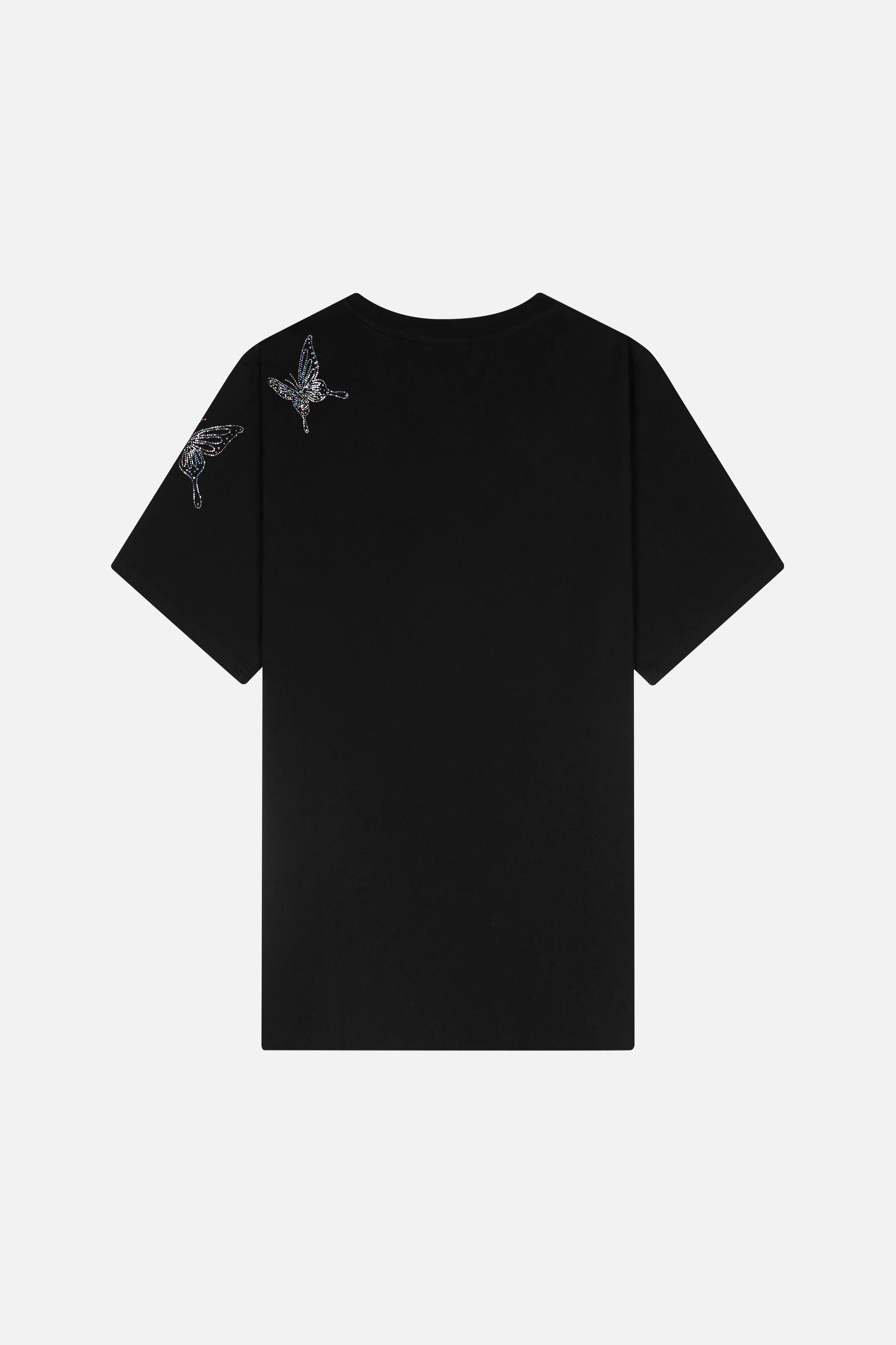 Butterfly Sparkle T-Shirt Dress Women - Image 5