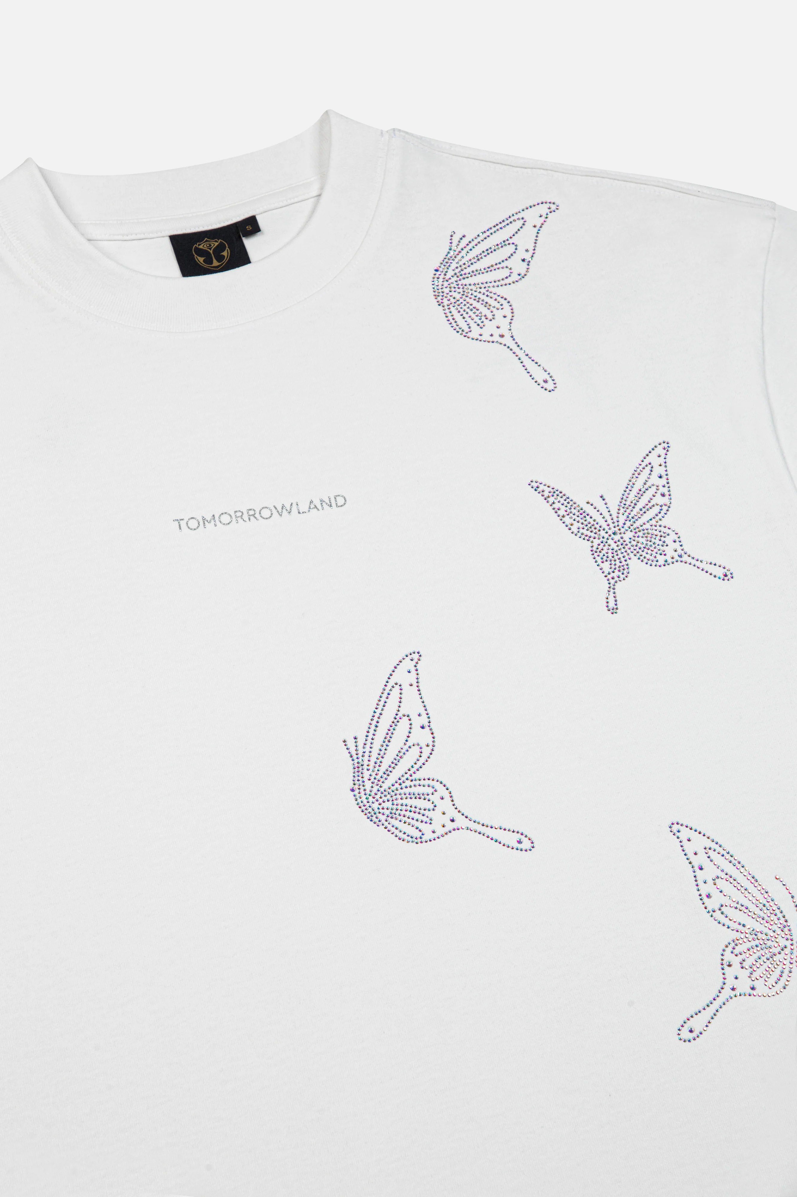 Butterfly Sparkle T-Shirt Dress Women - Image 3