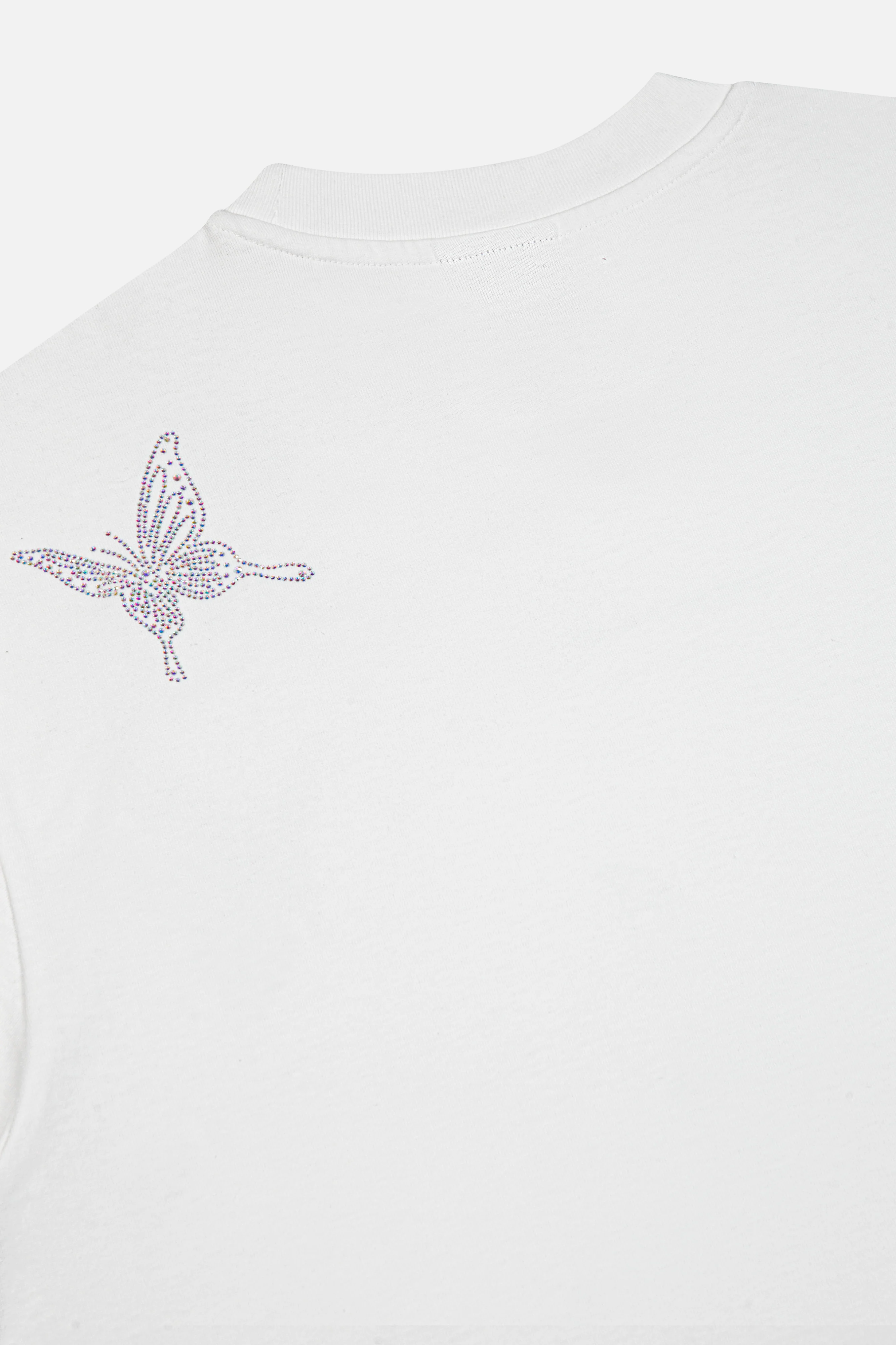 Butterfly Sparkle T-Shirt Dress Women - Image 4