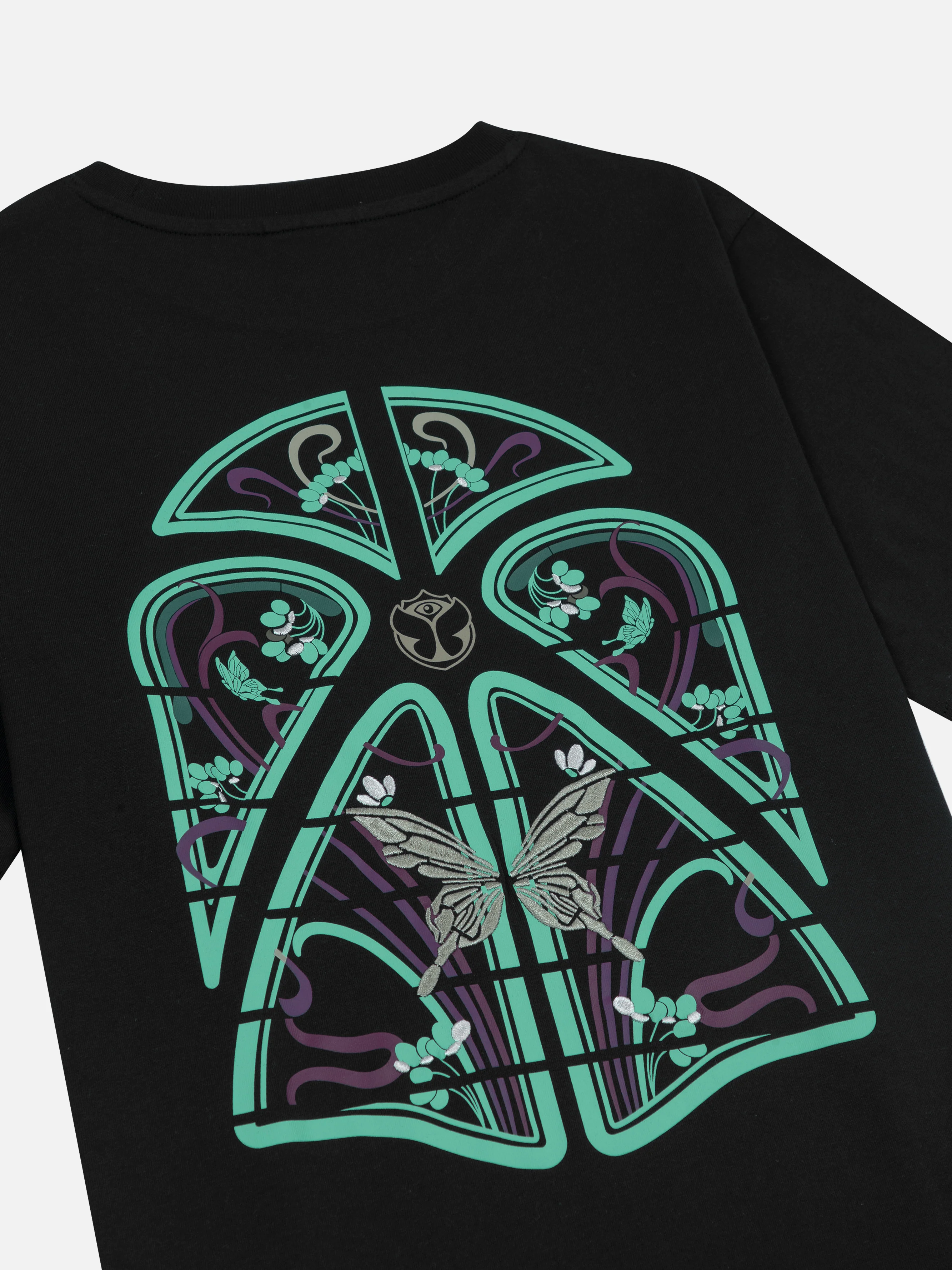 Butterfly Vitrail T-Shirt - Image 2