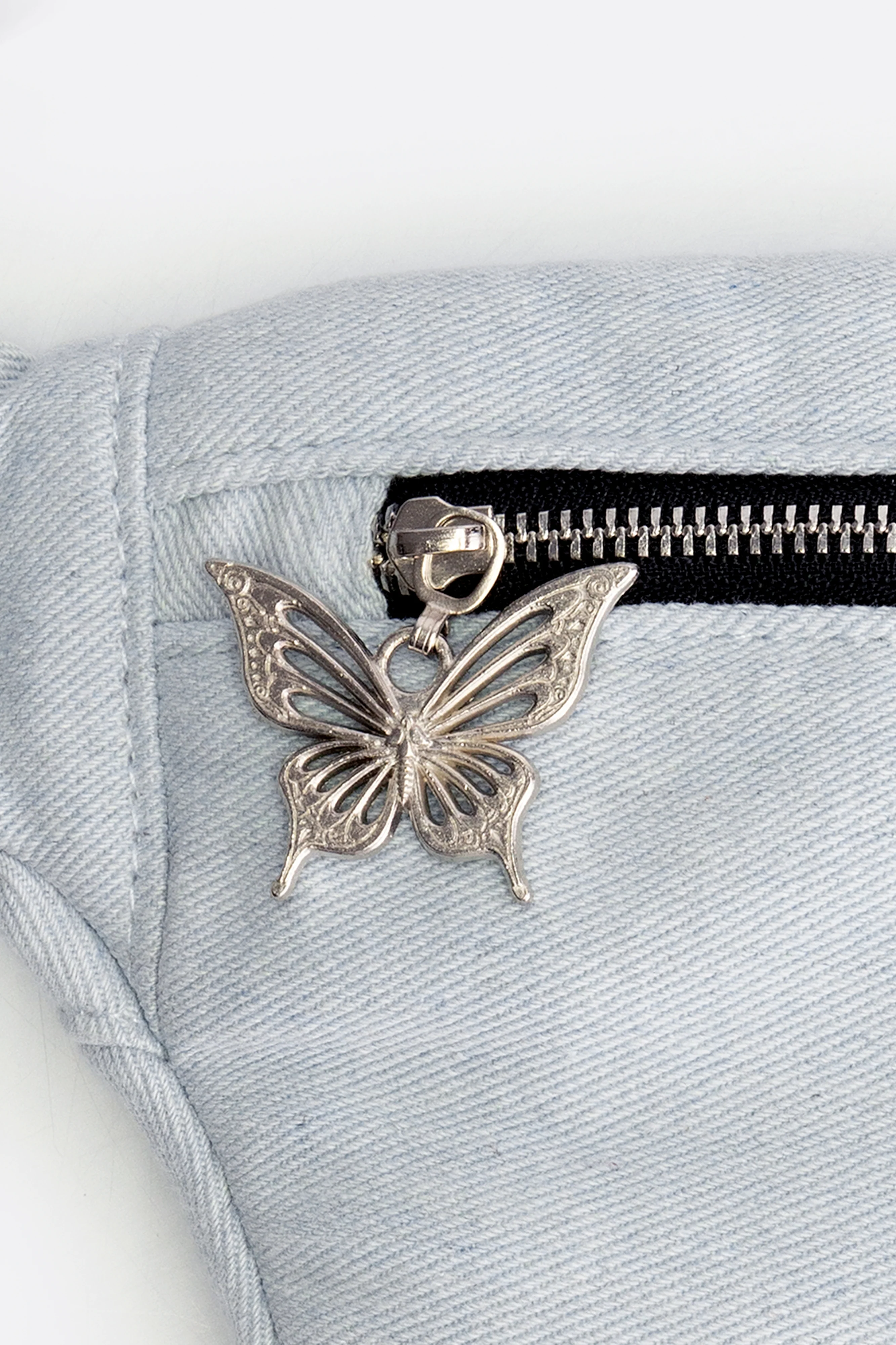 Denim Belt Bag - Image 3