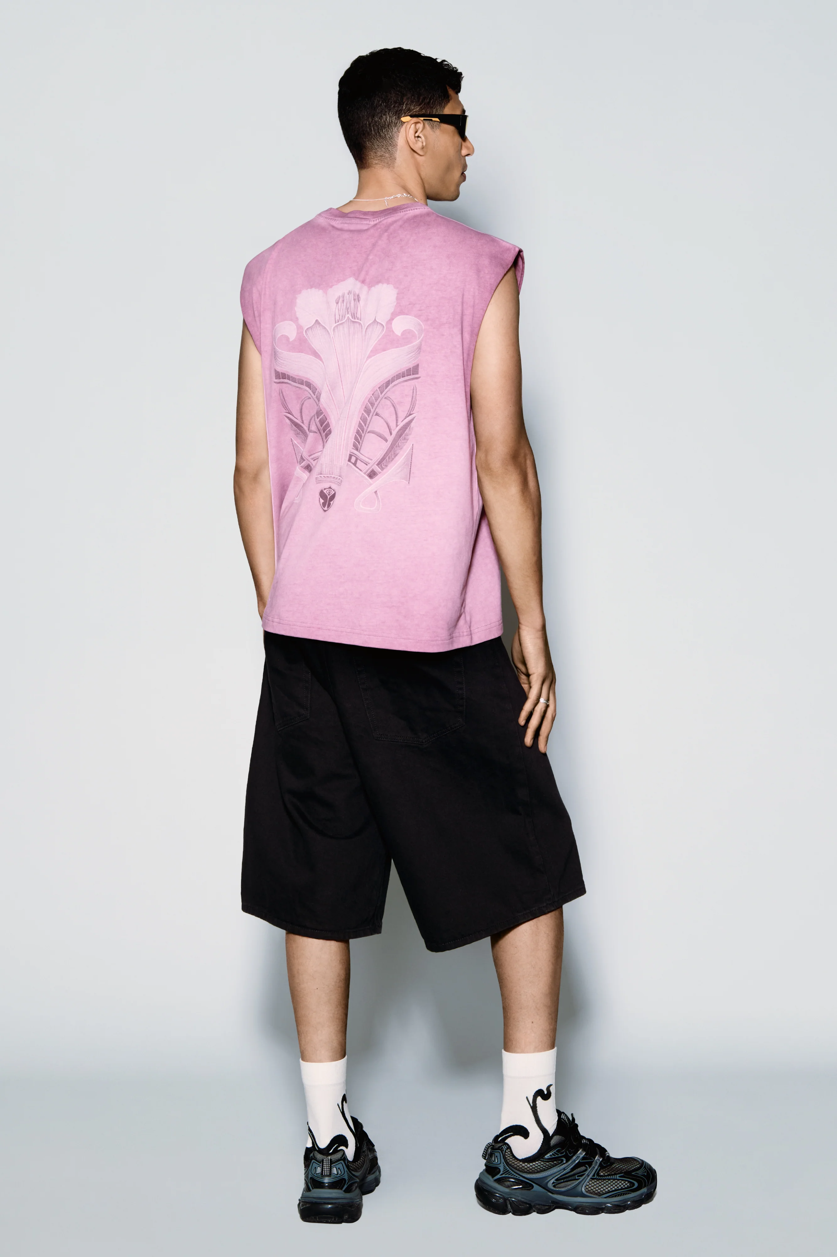 Flower Stamp Tank Top - Image 2