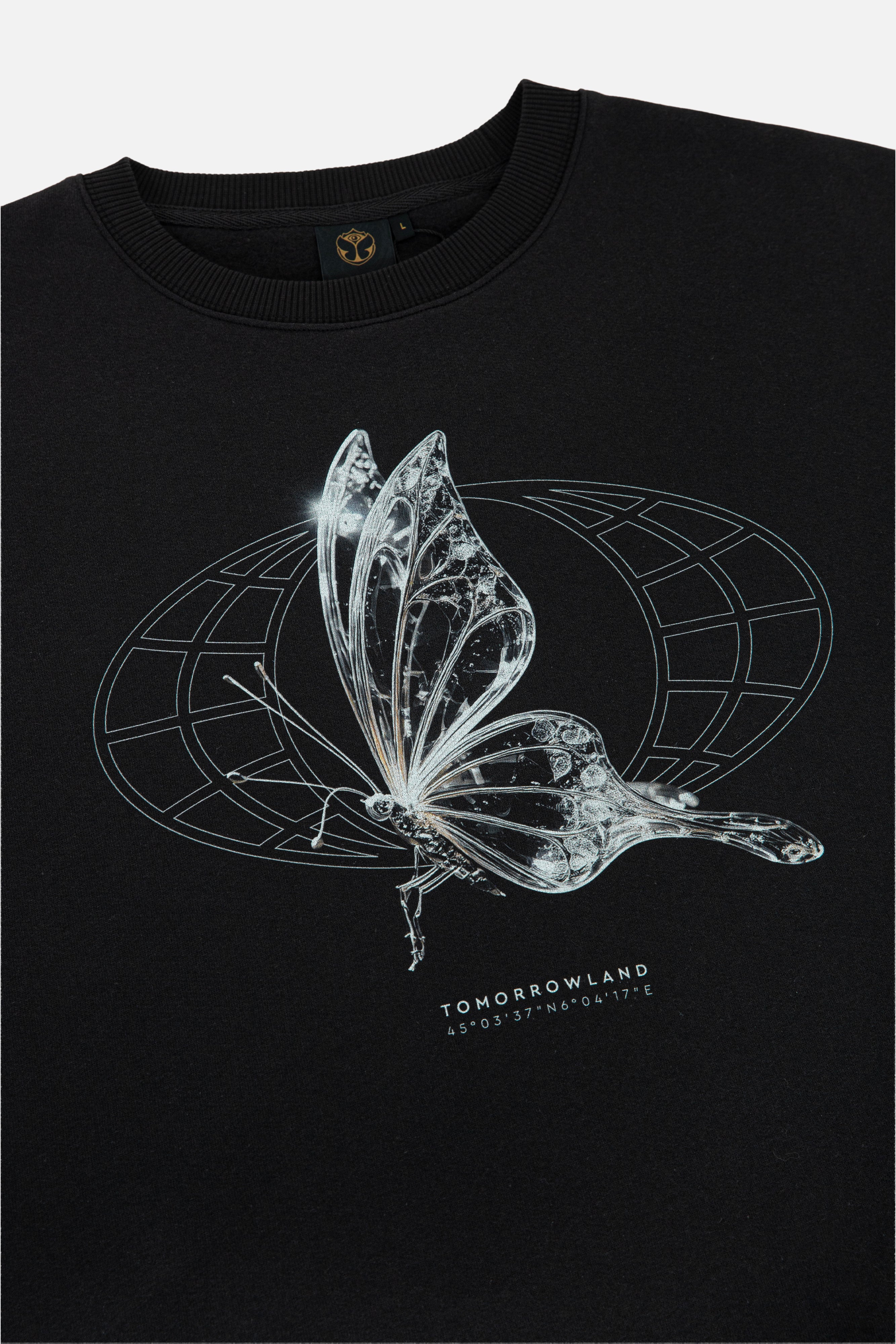Glass Butterfly Sweatshirt - Image 2