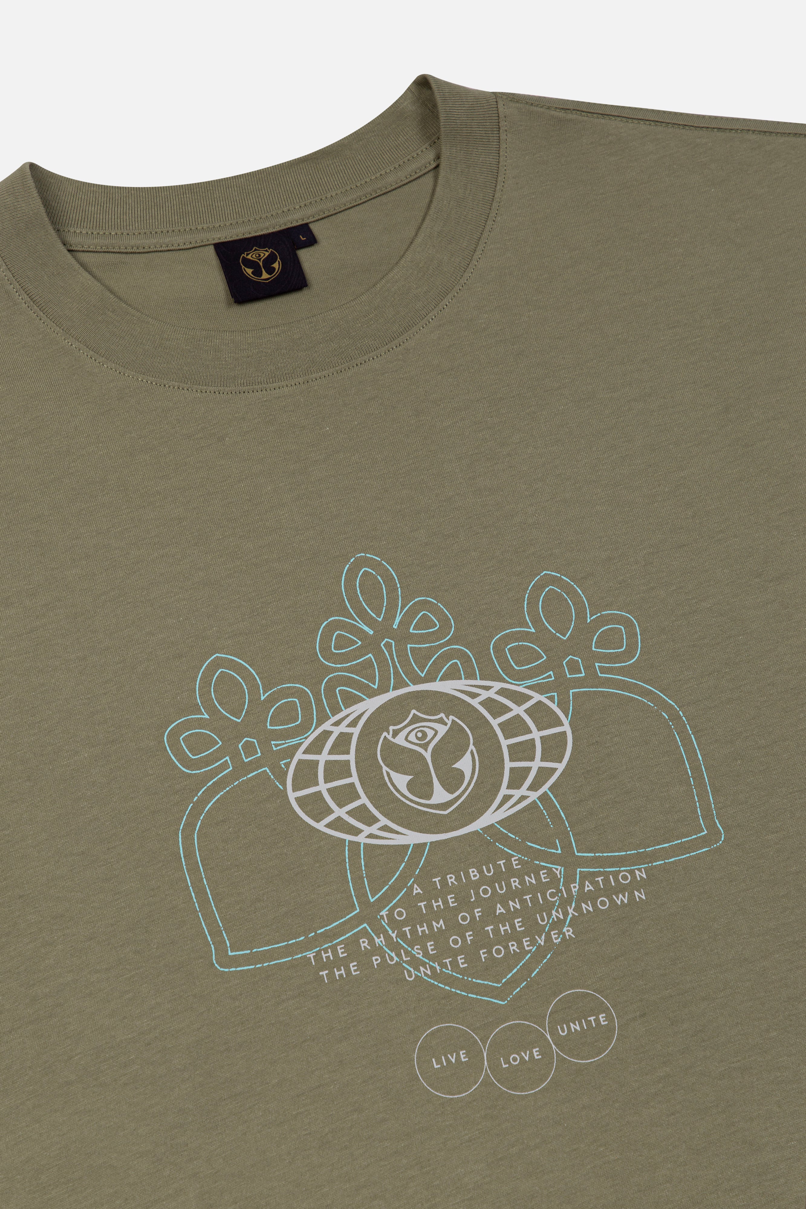 Globe Stamp Tank Top - Image 2