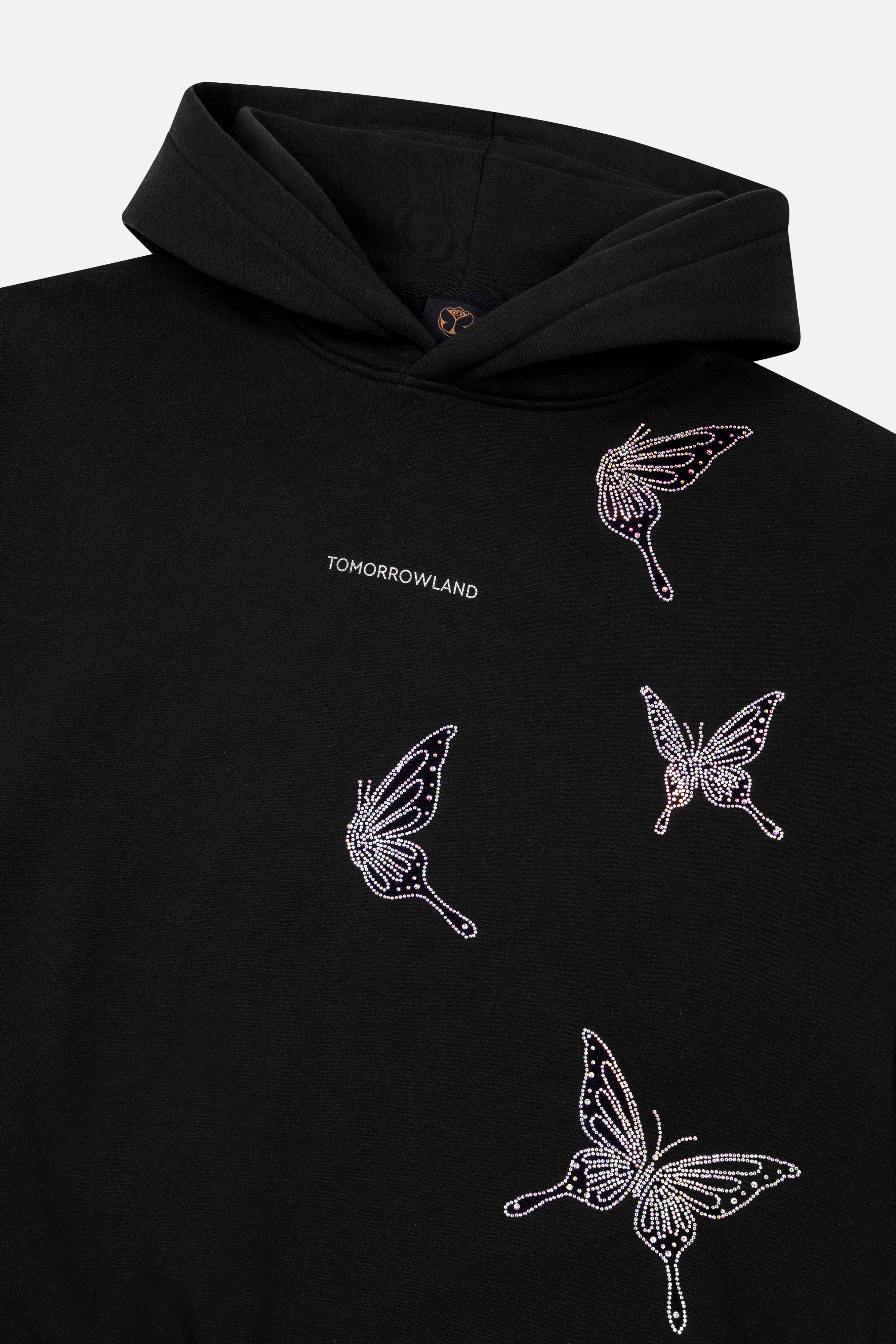Butterfly Sparkle Hoodie Women - Image 3