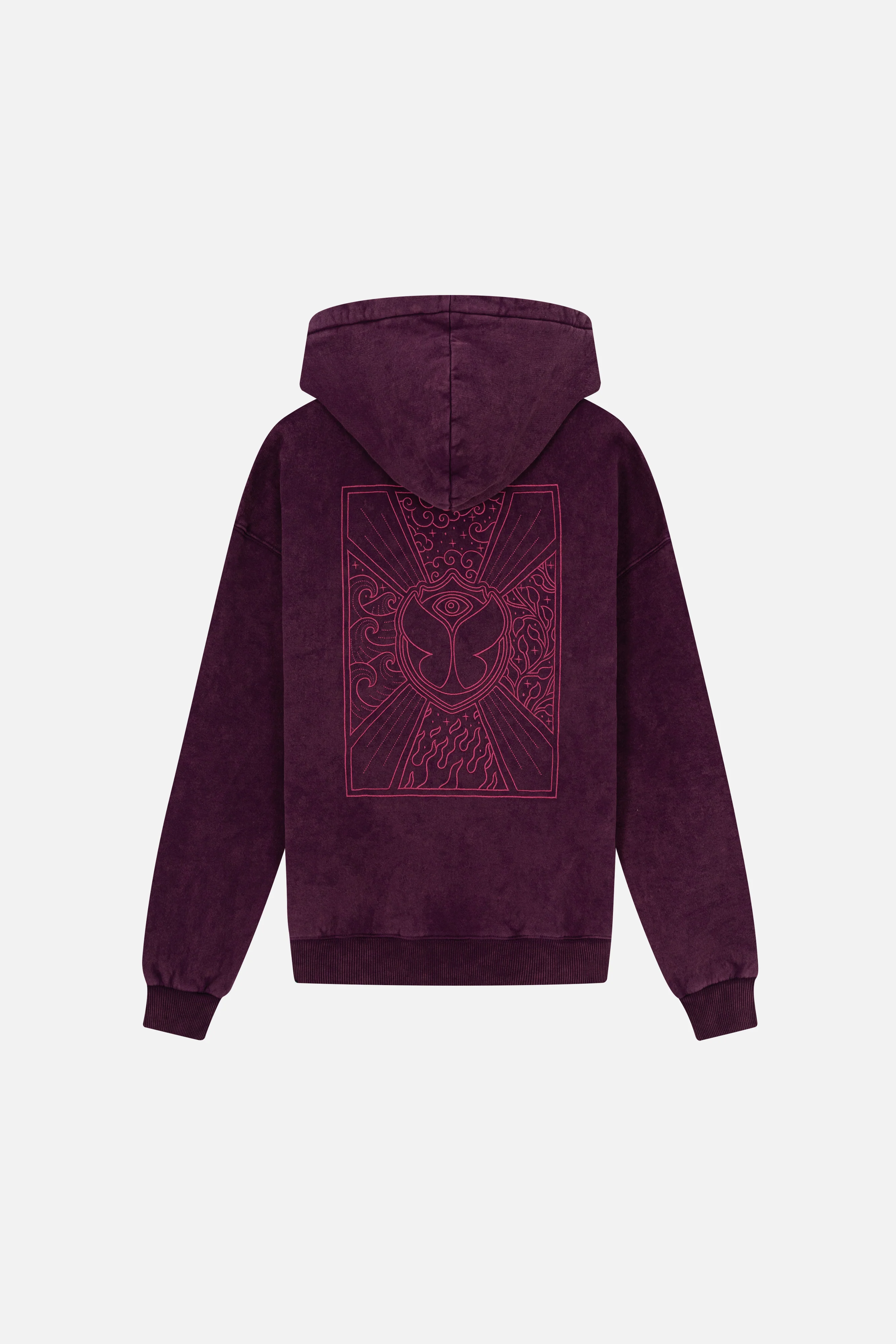 Washed Unity Flag Hoodie Women