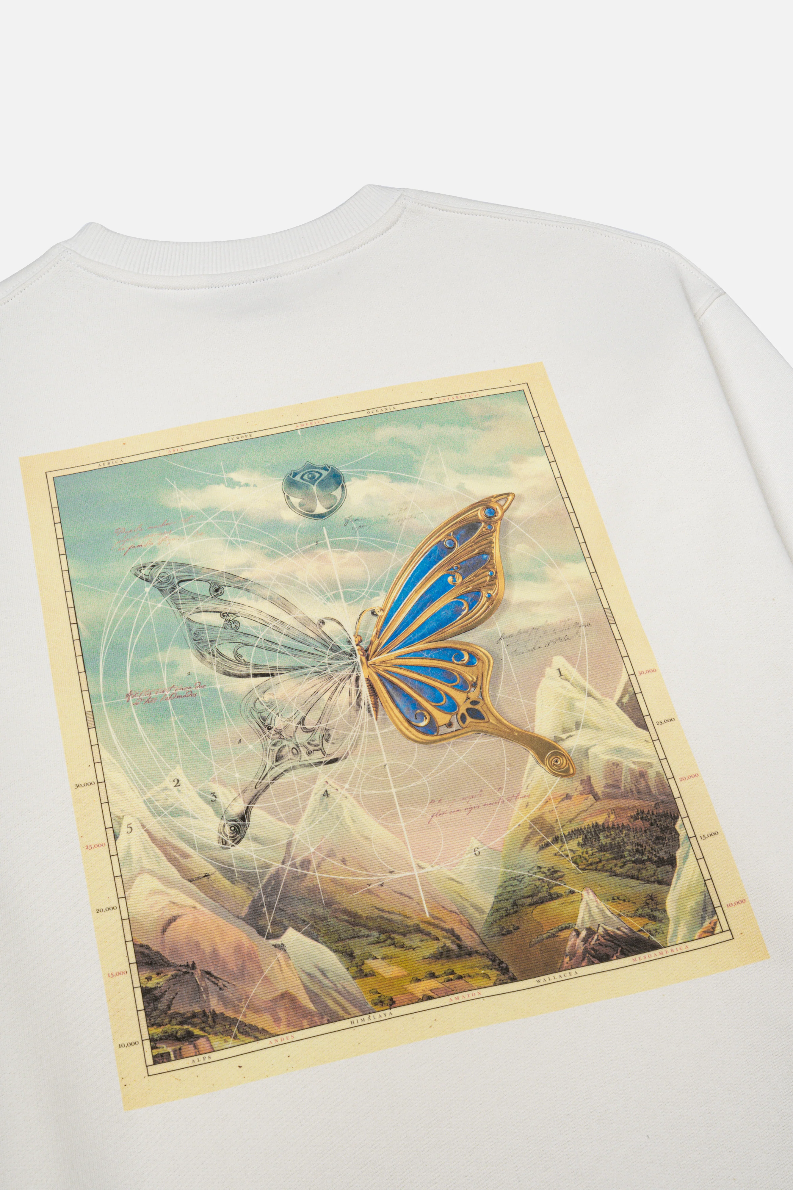Winter Butterfly Sweatshirt - Image 2